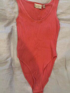 Vintage Victoria Secret Pink Bodysuit